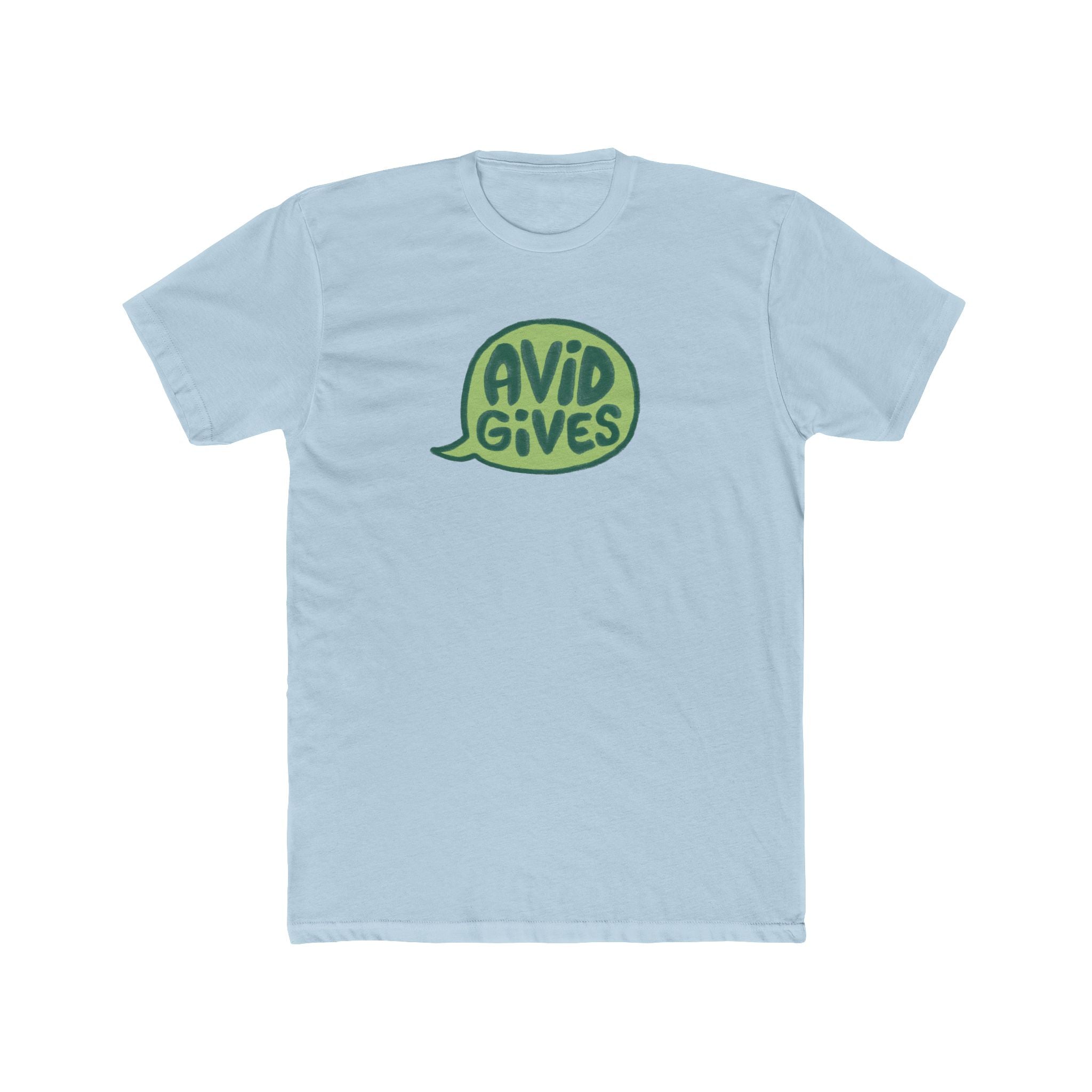 Avid Gives Green Speech Bubble Tee