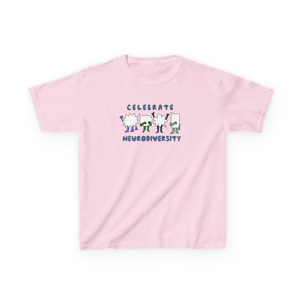 Kids Tee — Celebrate Neurodiversity: Speech Bubble Characters