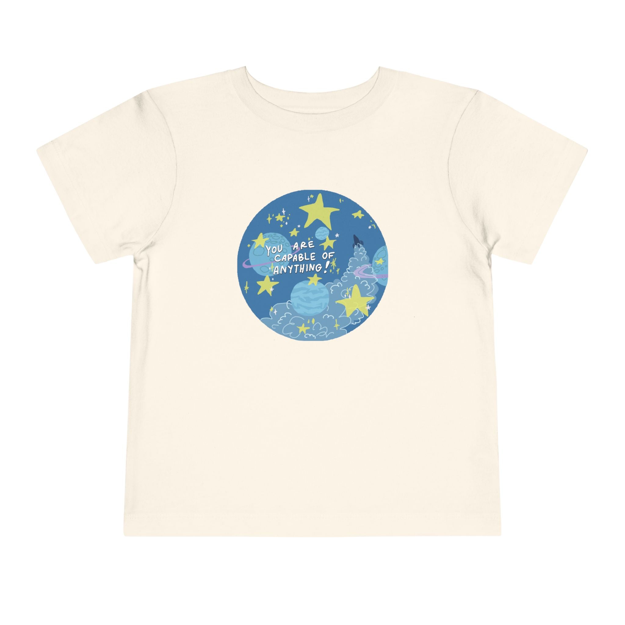 Toddler T-shirt - You Are Capable of Anything - Heavy Cotton™ Shirt