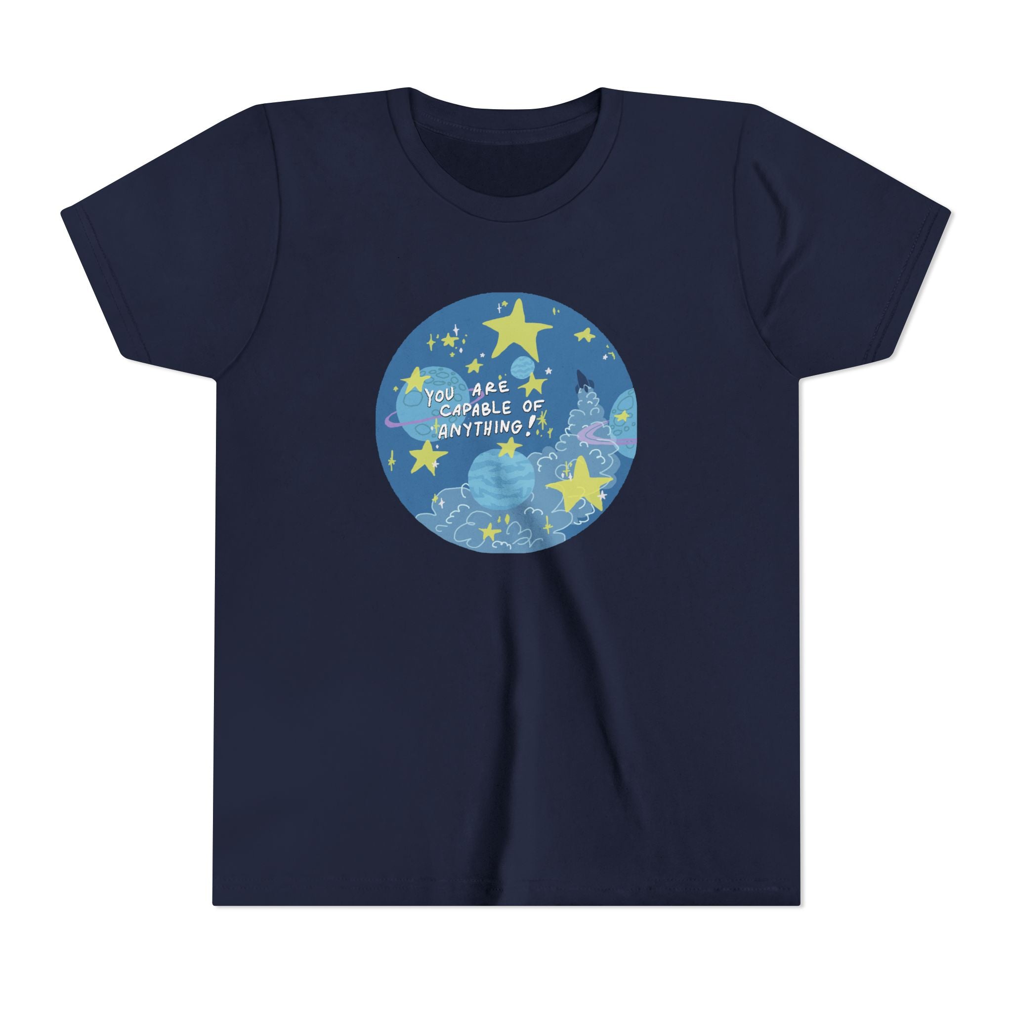 Kids Tee — "You Are Capable Of Anything"