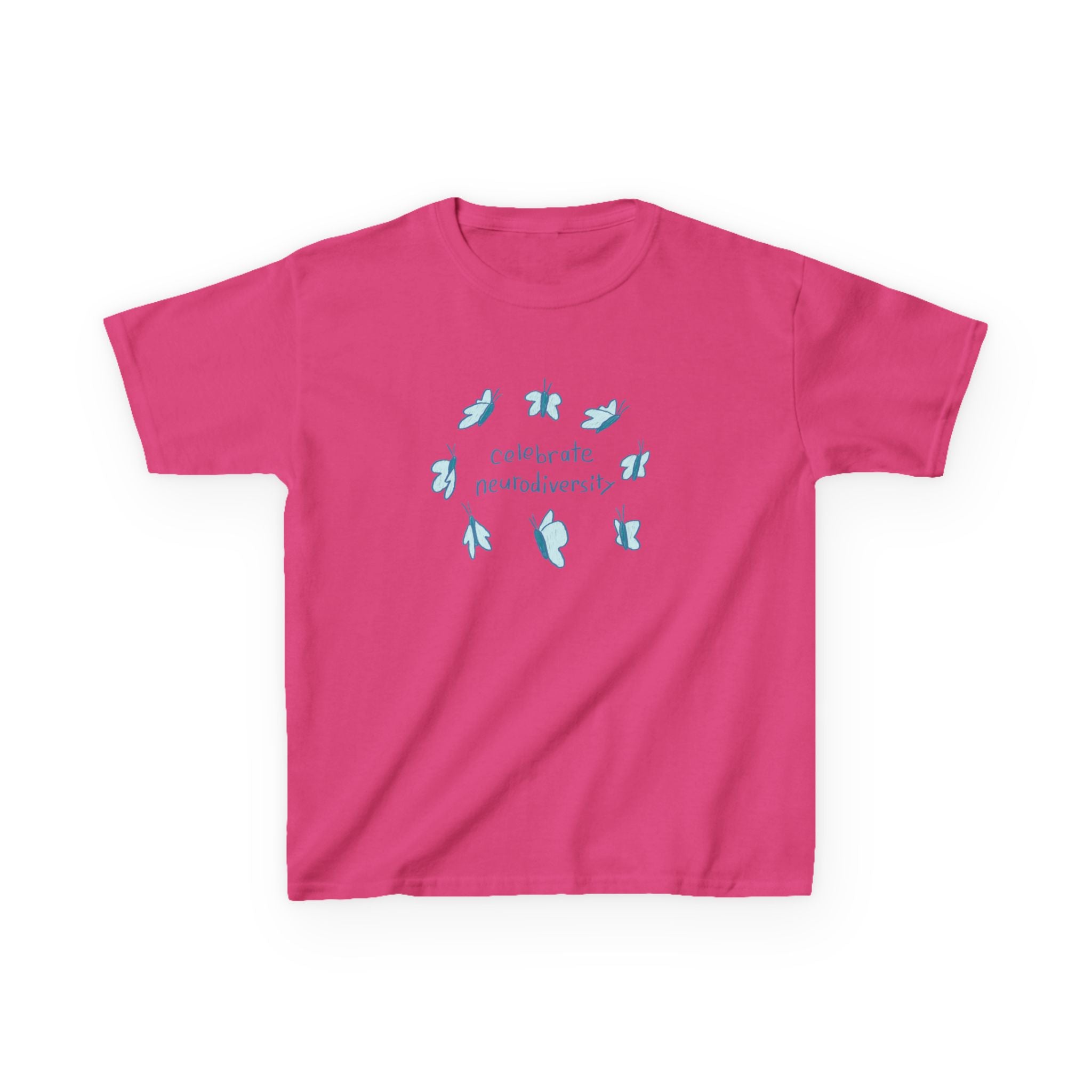 Kids Tee - Neurodiversity Butterflies