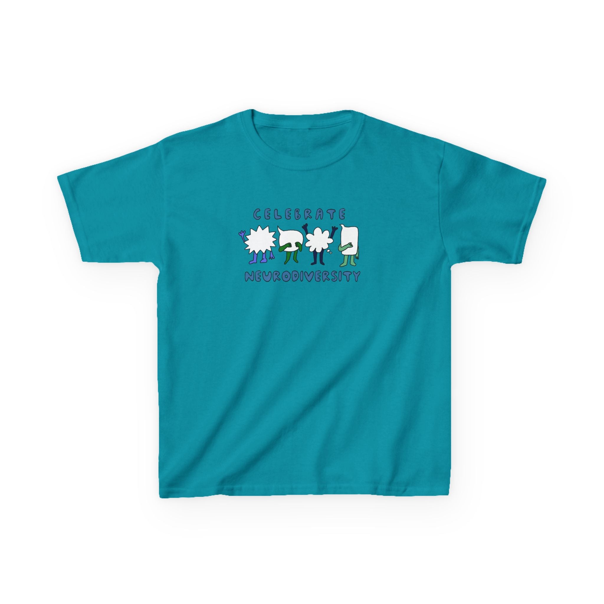 Kids Tee — Celebrate Neurodiversity: Speech Bubble Characters