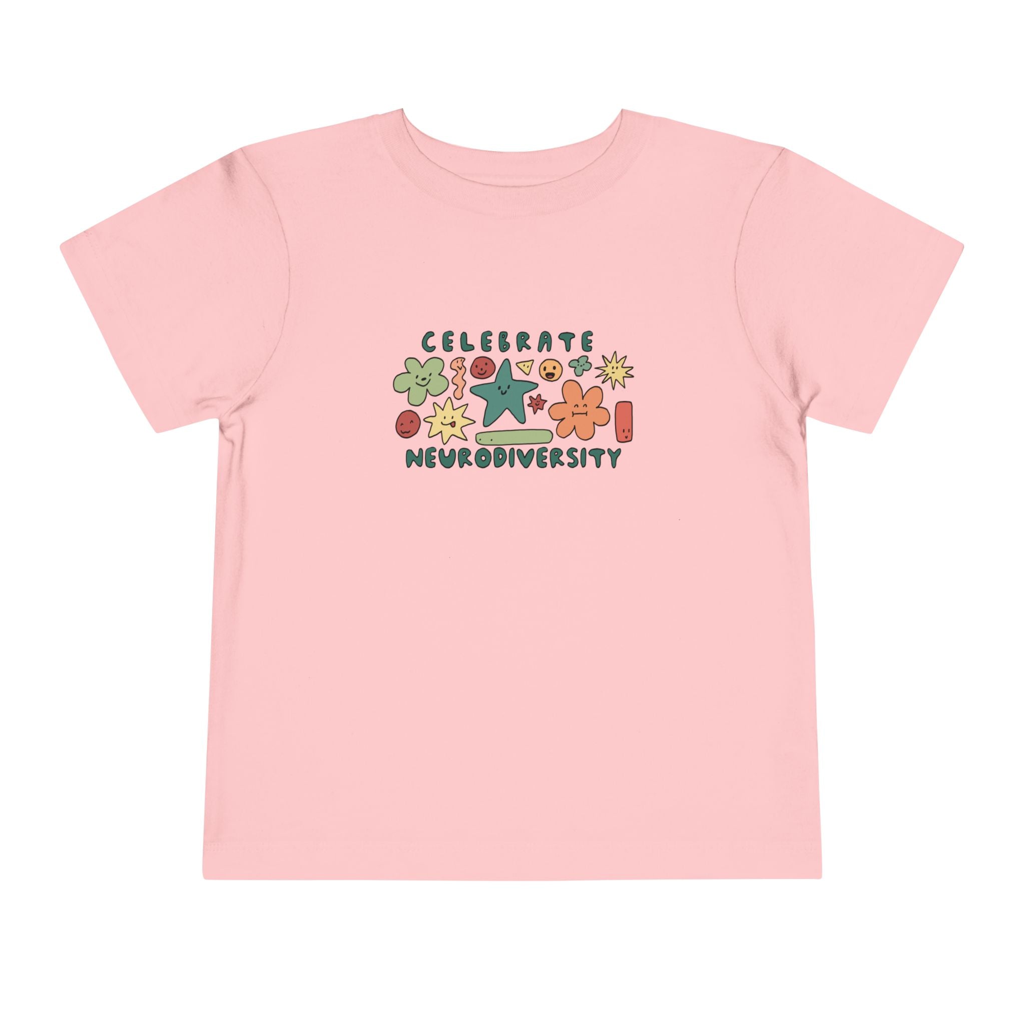 Toddler Tee - Celebrate Neurodiversity: Different Brains, Different Strengths