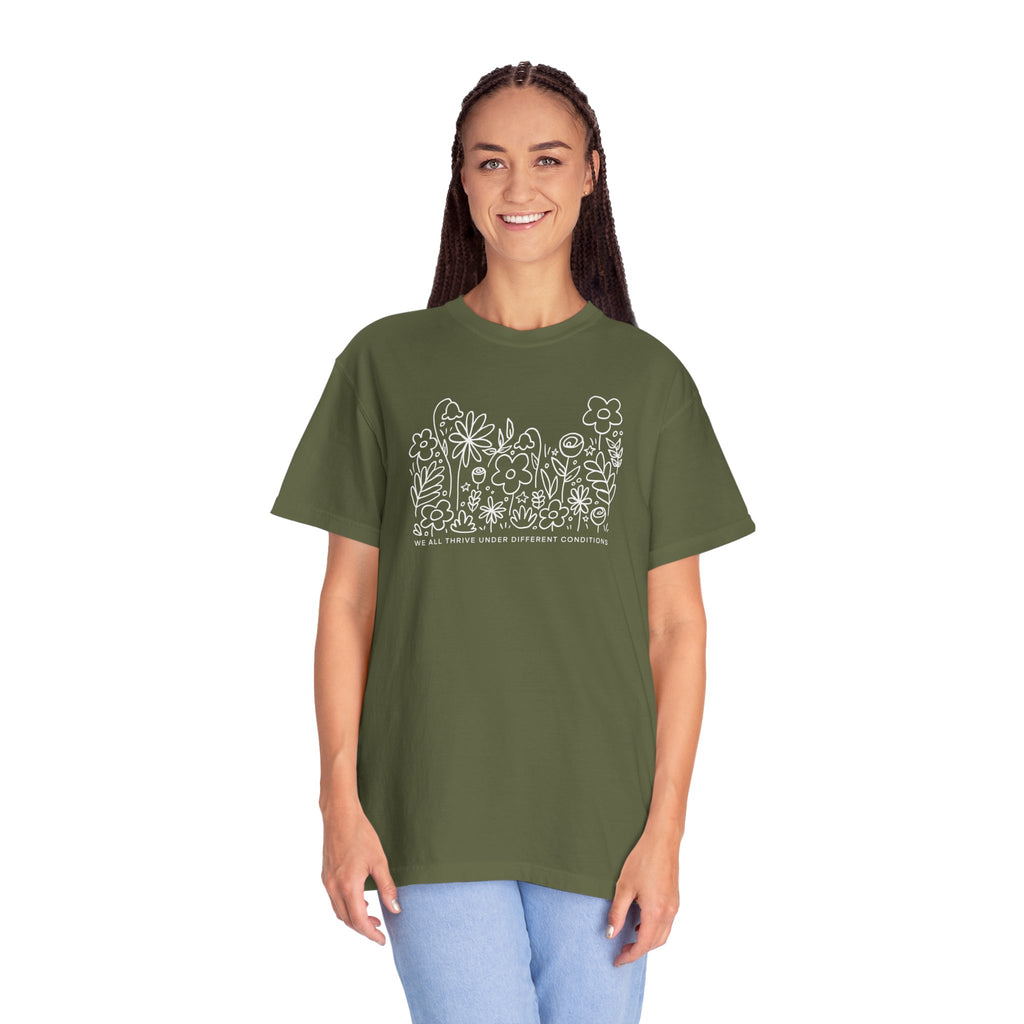 Thrive in Different Conditions - Comfort Colors Heavy Tee
