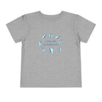 Toddler Tee — "Celebrate Neurodiversity" Blue Butterfly Kids Shirt