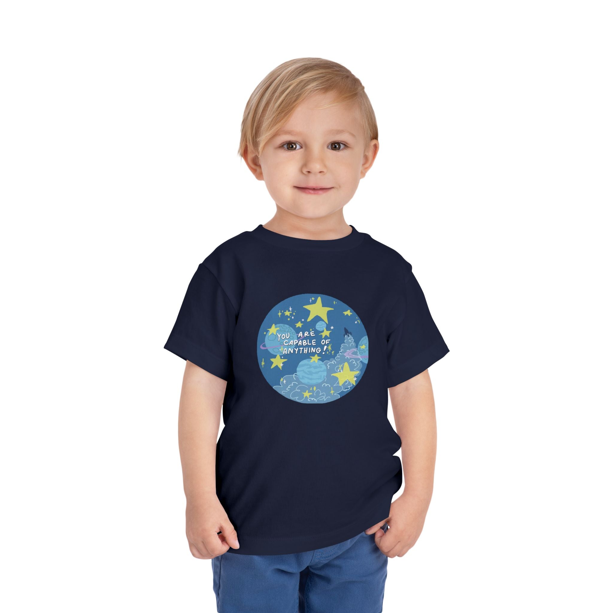 Toddler T-shirt - You Are Capable of Anything - Heavy Cotton™ Shirt