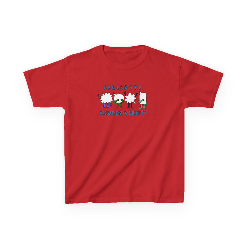Kids Tee — Celebrate Neurodiversity: Speech Bubble Characters