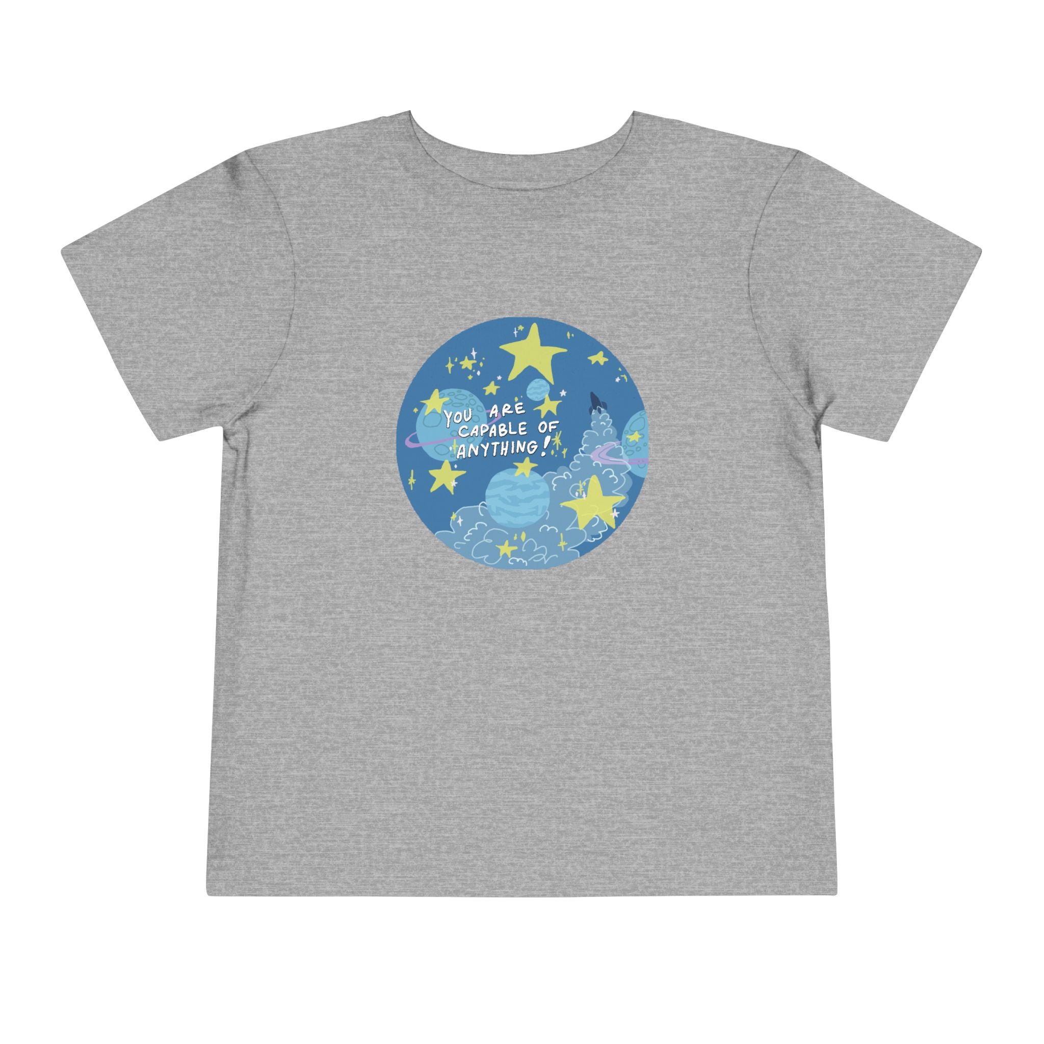 Toddler T-shirt - You Are Capable of Anything - Heavy Cotton™ Shirt