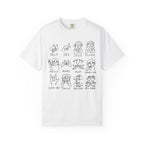 ASL Graphic T-Shirt — Simple Sign Language Icons Tee