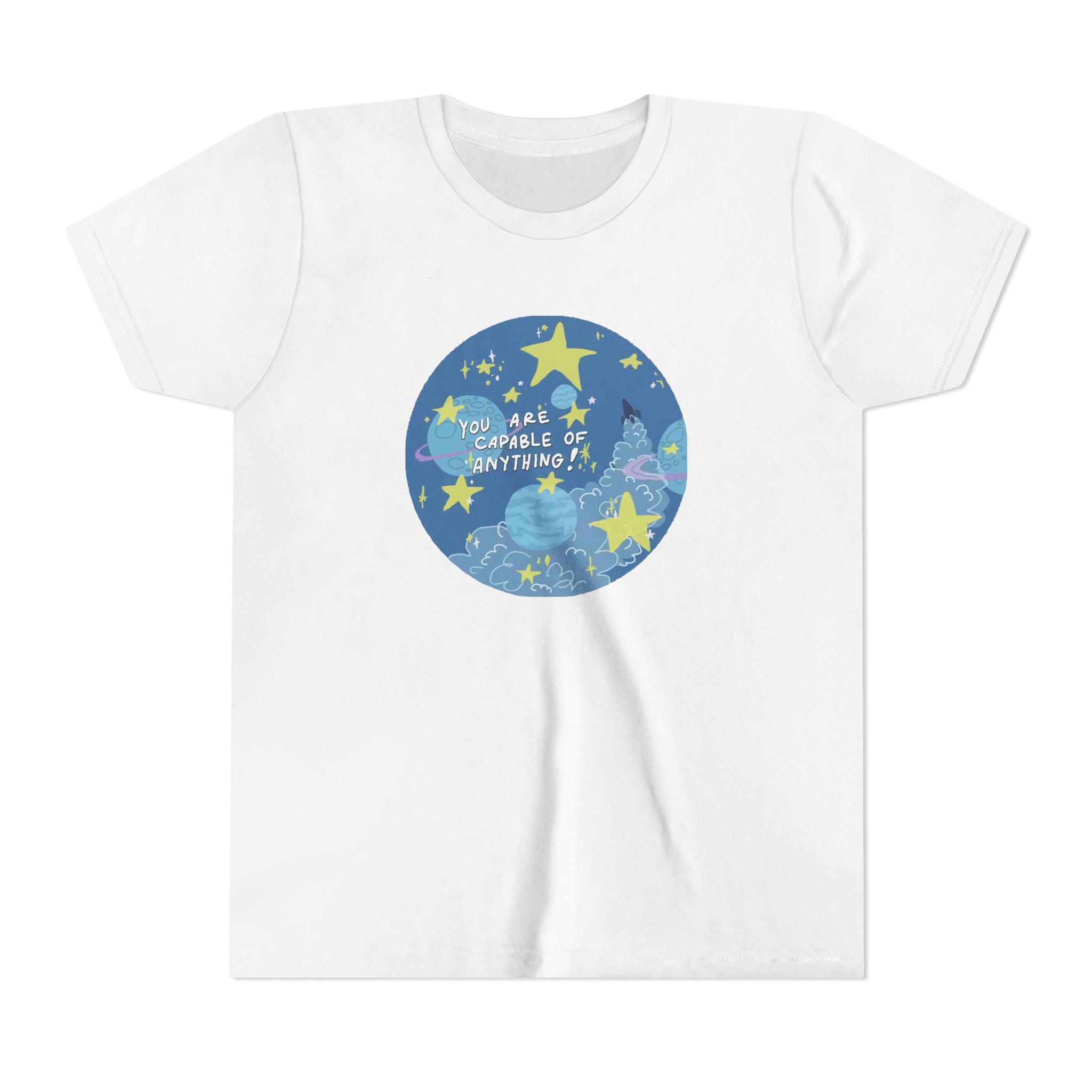 Kids Tee — "You Are Capable Of Anything"