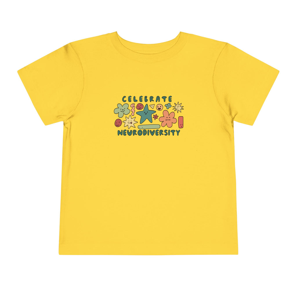 Toddler Tee - Celebrate Neurodiversity: Different Brains, Different Strengths