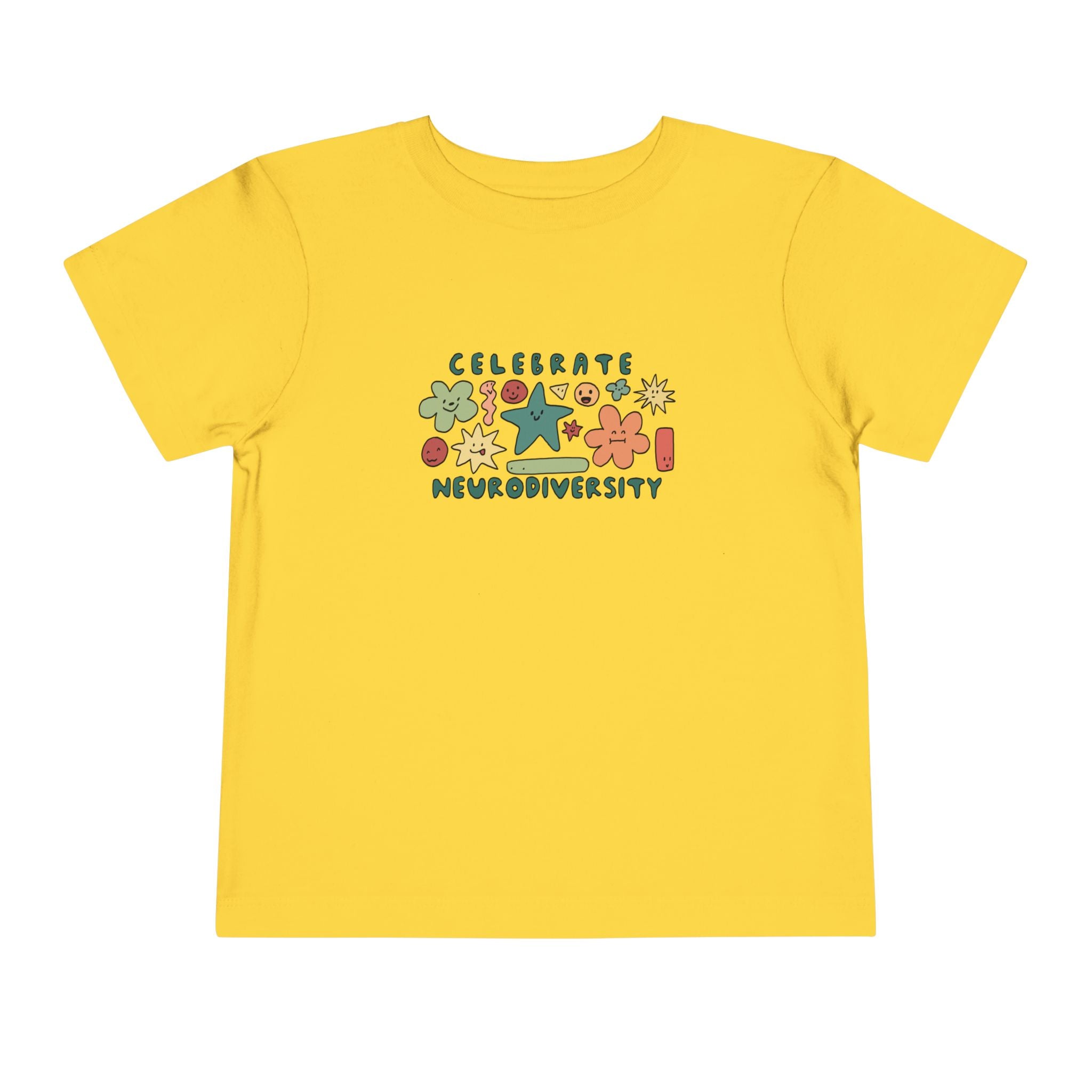 Toddler Tee - Celebrate Neurodiversity: Different Brains, Different Strengths