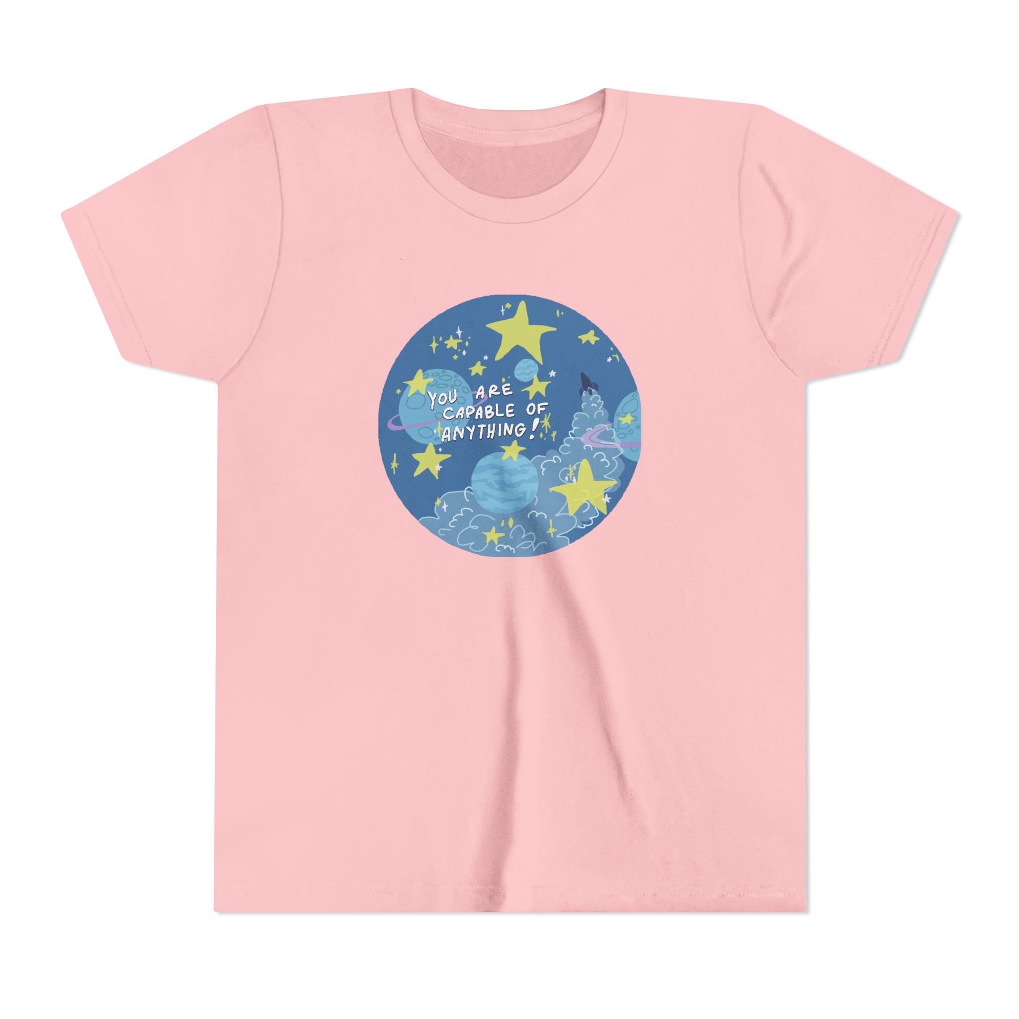Kids Tee — "You Are Capable Of Anything"