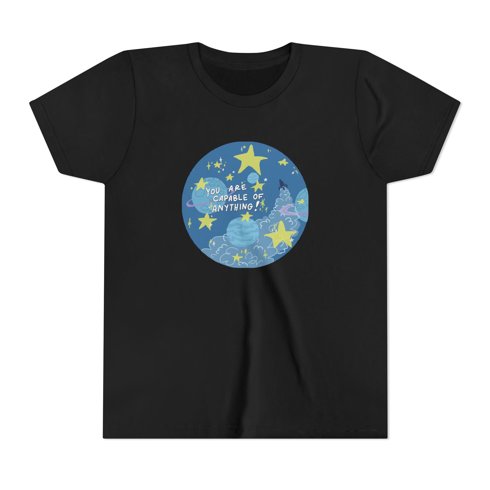 Kids Tee — "You Are Capable Of Anything"