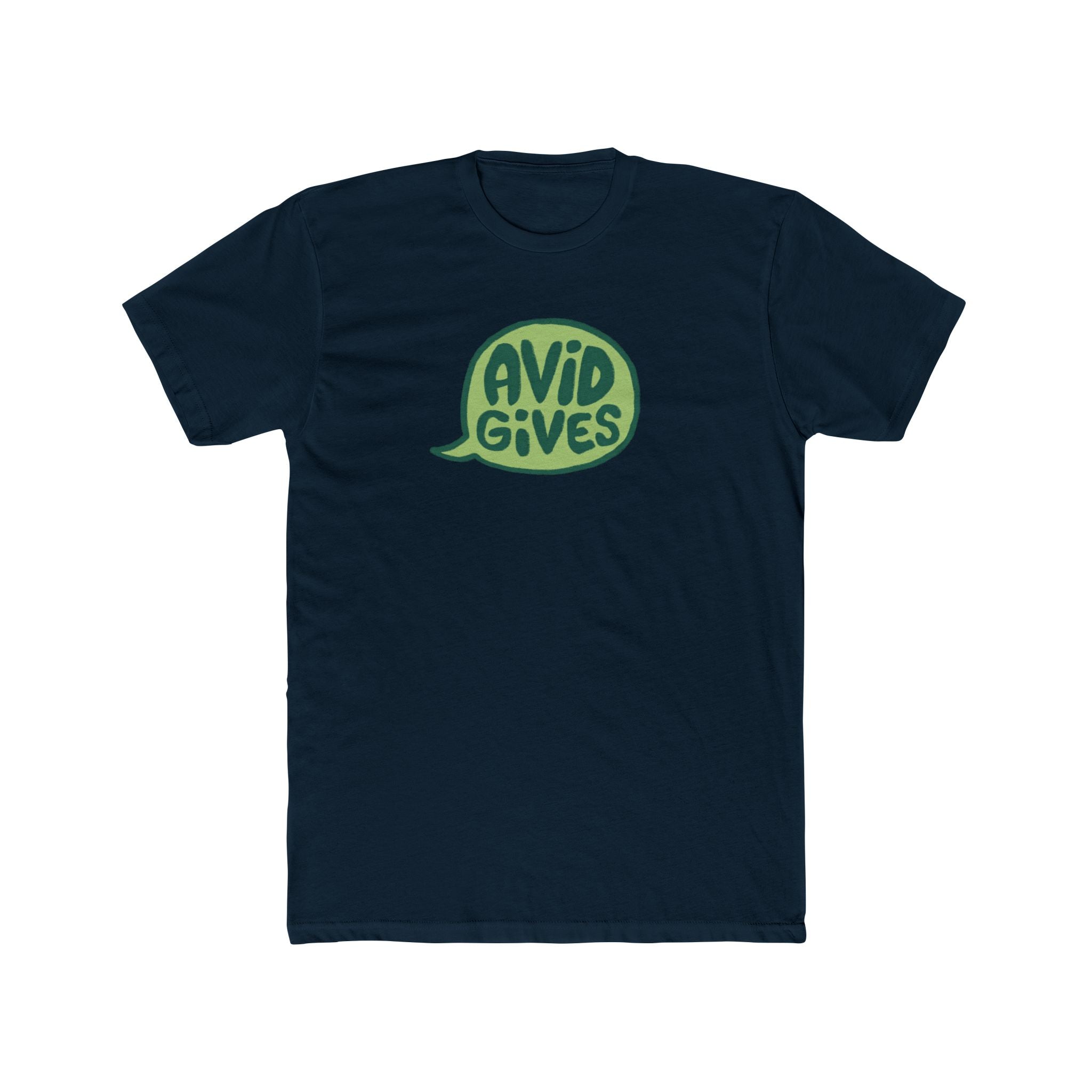 Avid Gives Green Speech Bubble Tee