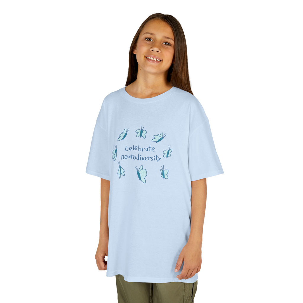 Kids Tee - Neurodiversity Butterflies