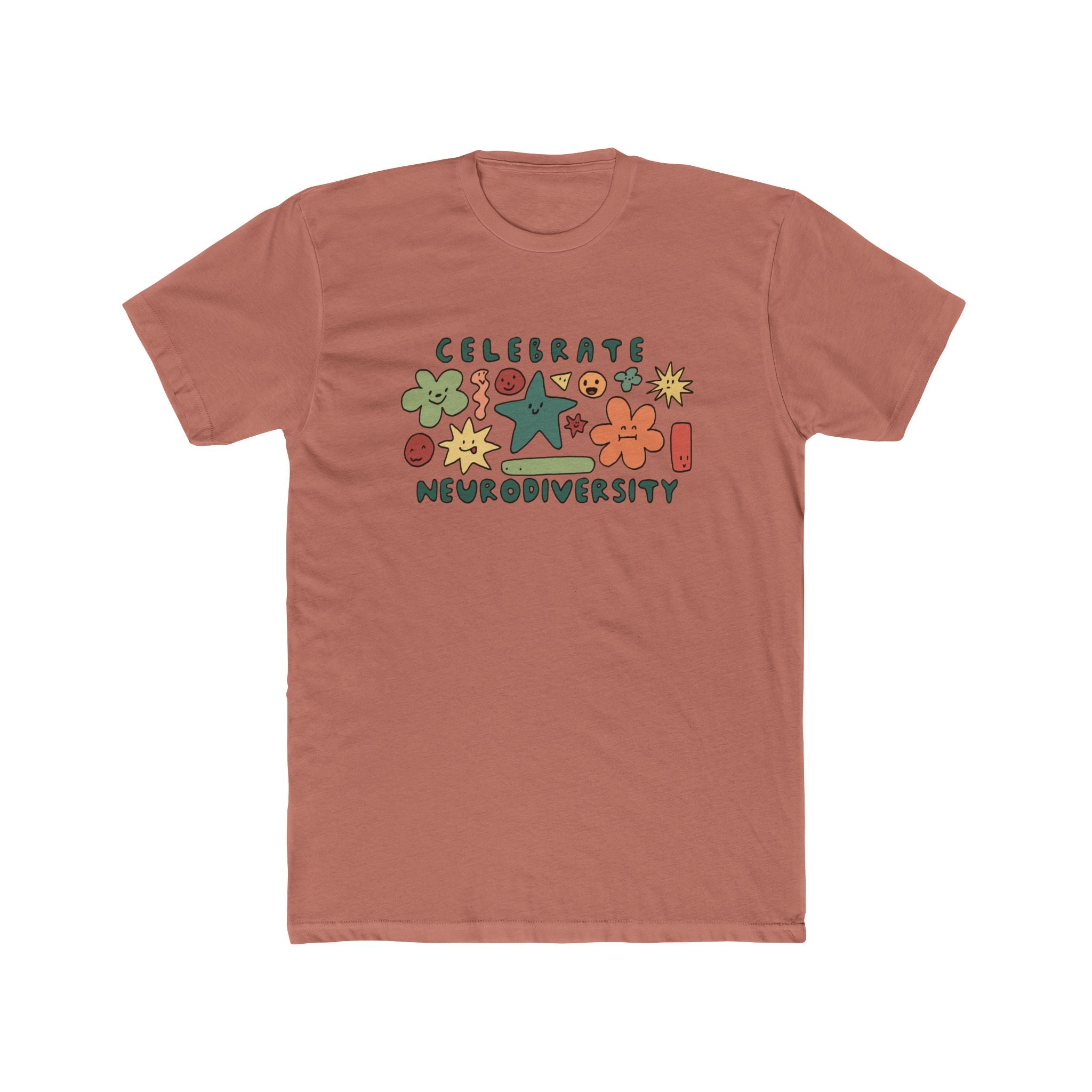 Celebrate Neurodiversity Character Tee