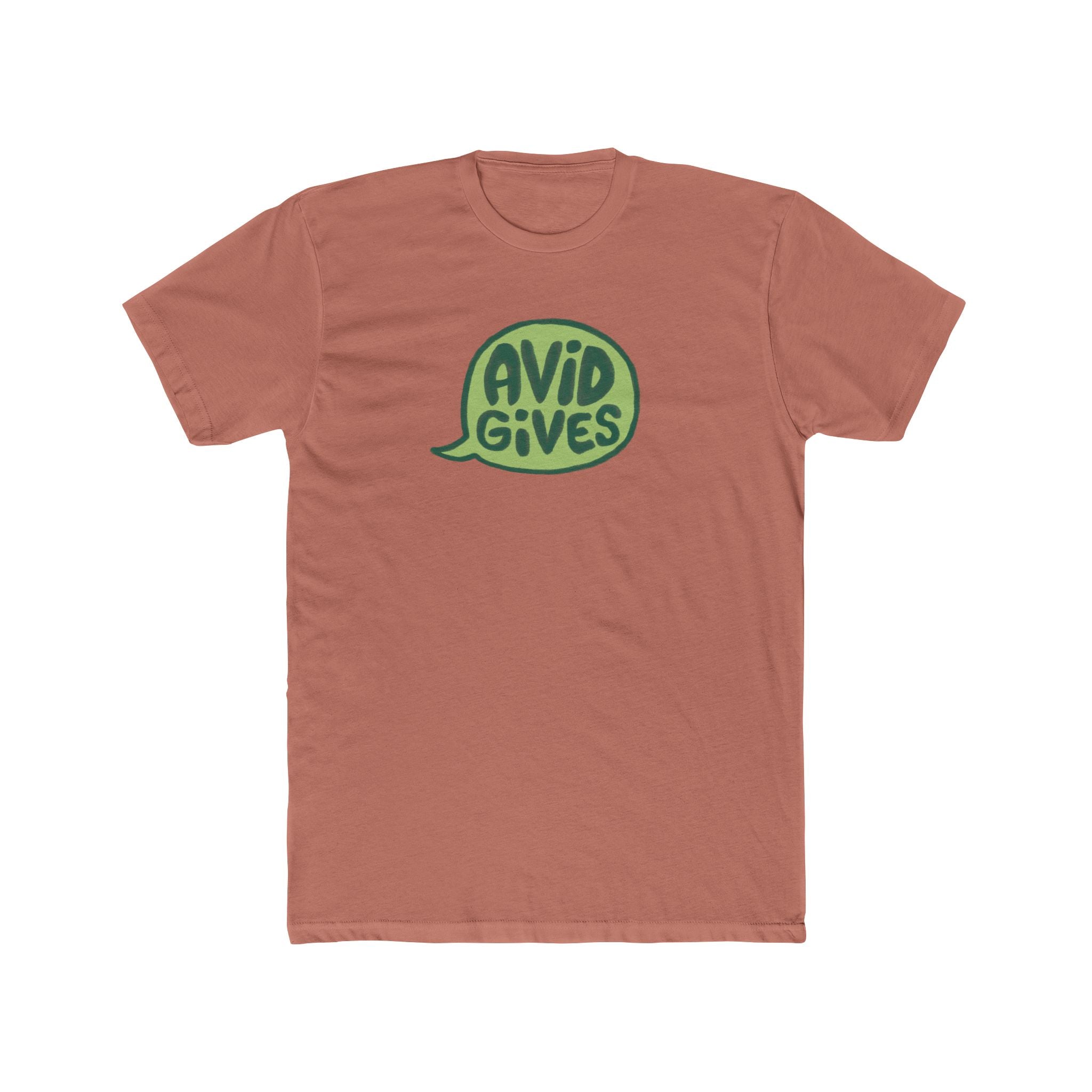 Avid Gives Green Speech Bubble Tee