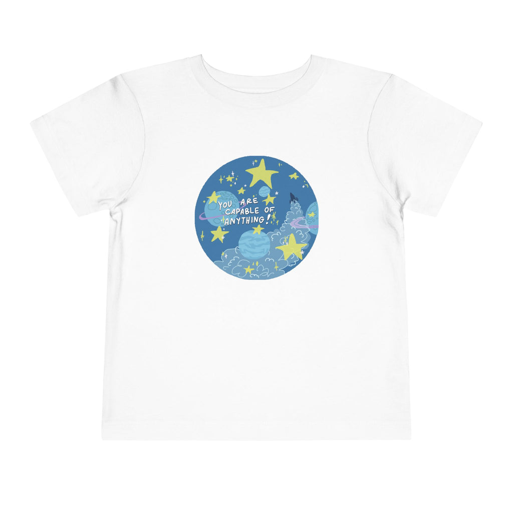 Toddler T-shirt - You Are Capable of Anything - Heavy Cotton™ Shirt