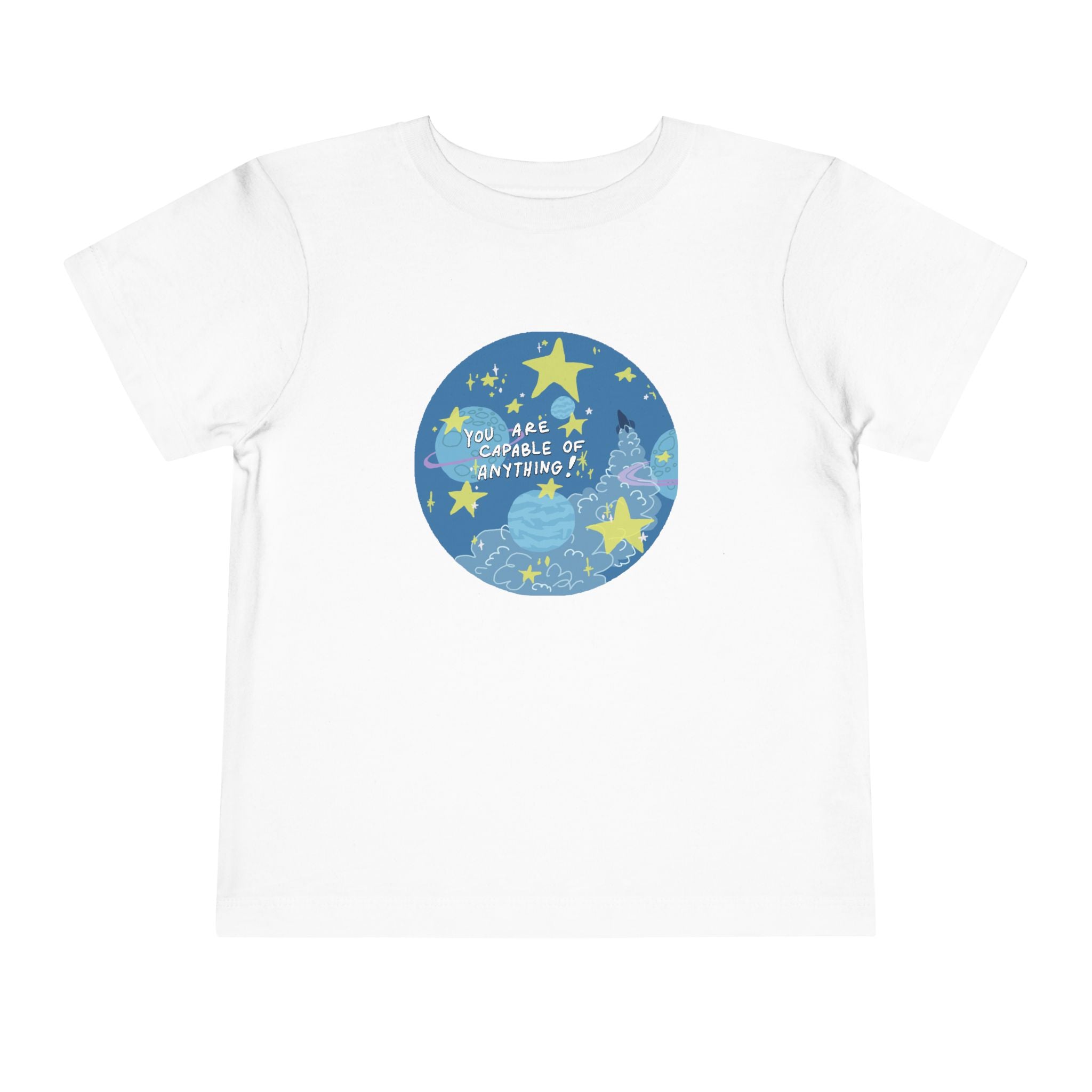 Toddler T-shirt - You Are Capable of Anything - Heavy Cotton™ Shirt