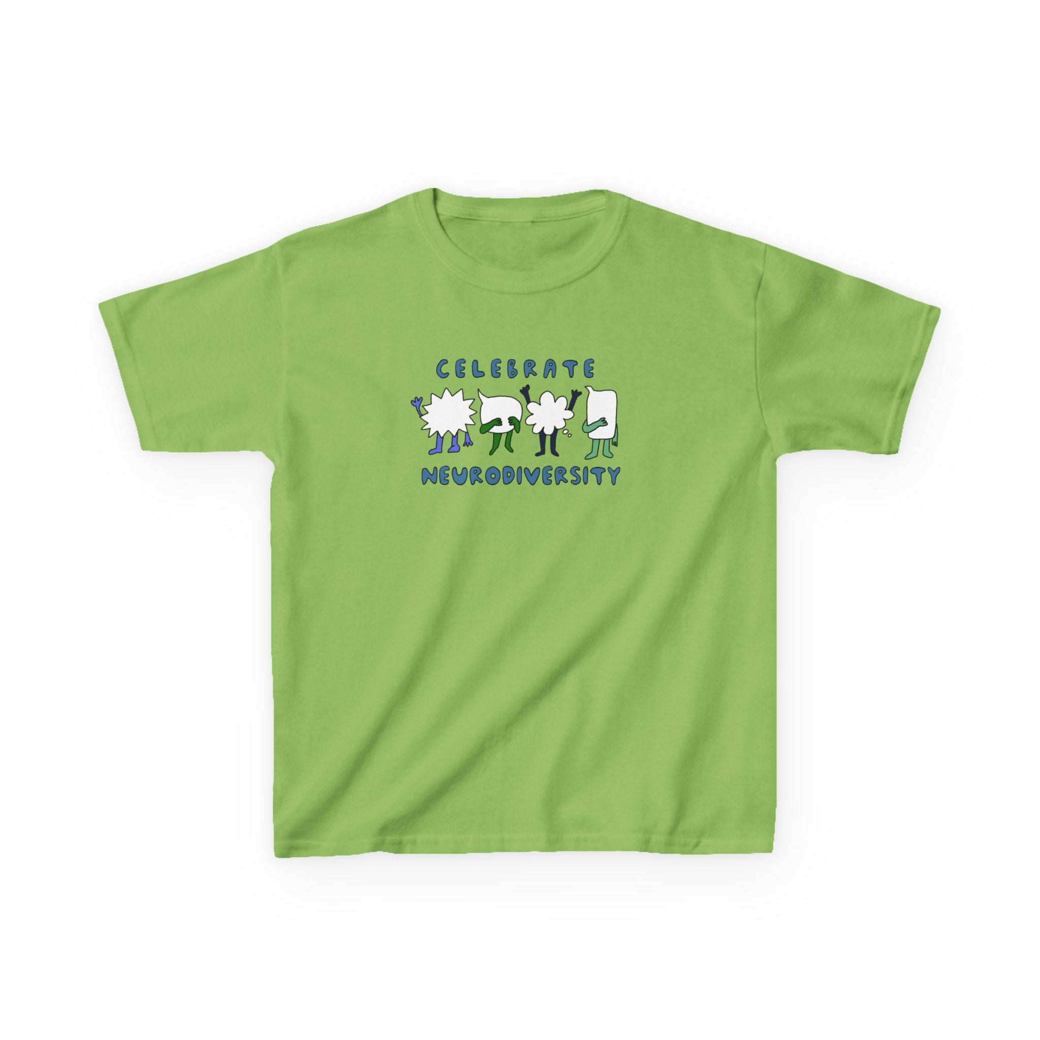 Kids Tee — Celebrate Neurodiversity: Speech Bubble Characters