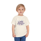 Toddler Tee — "I Make Friends Everywhere I Go" Cute Pastel Kids T‑Shirt