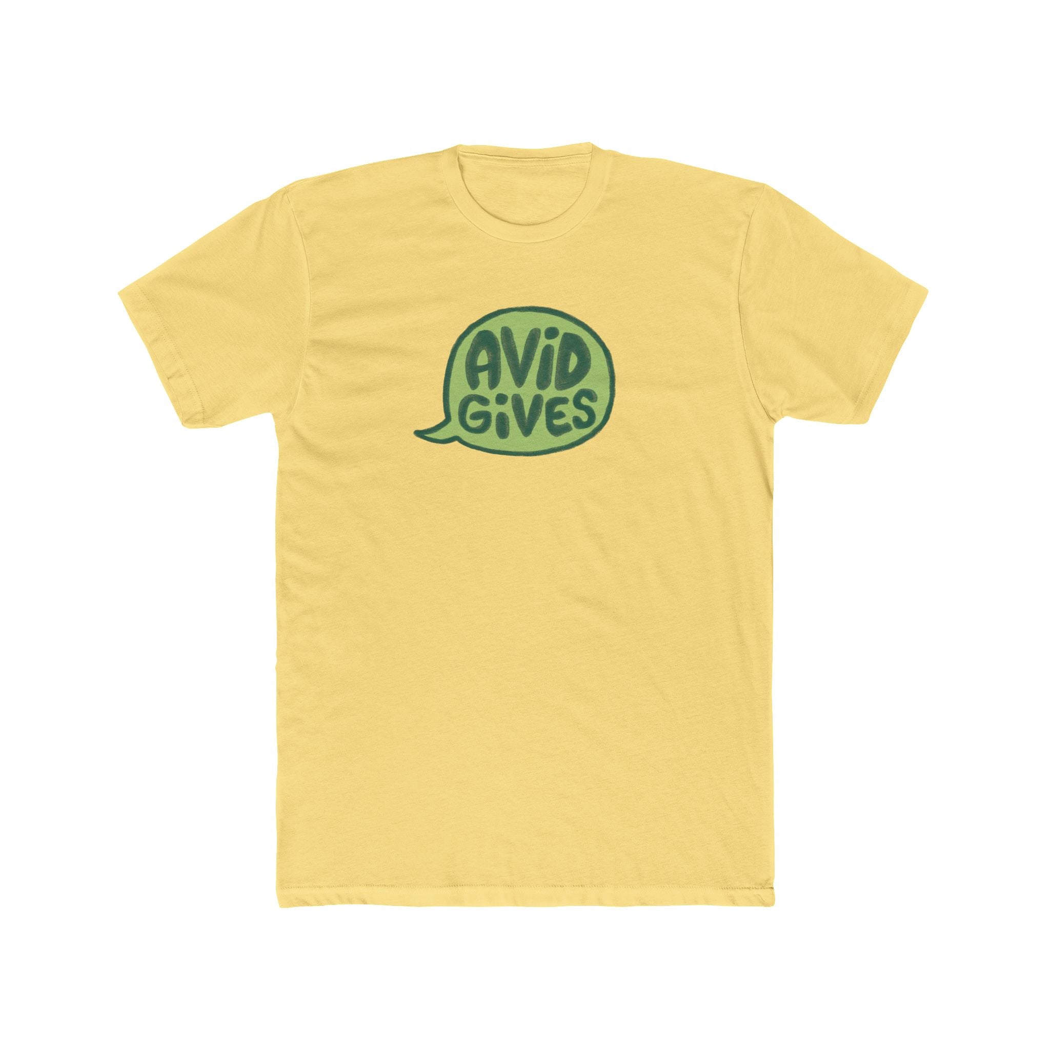 Avid Gives Green Speech Bubble Tee