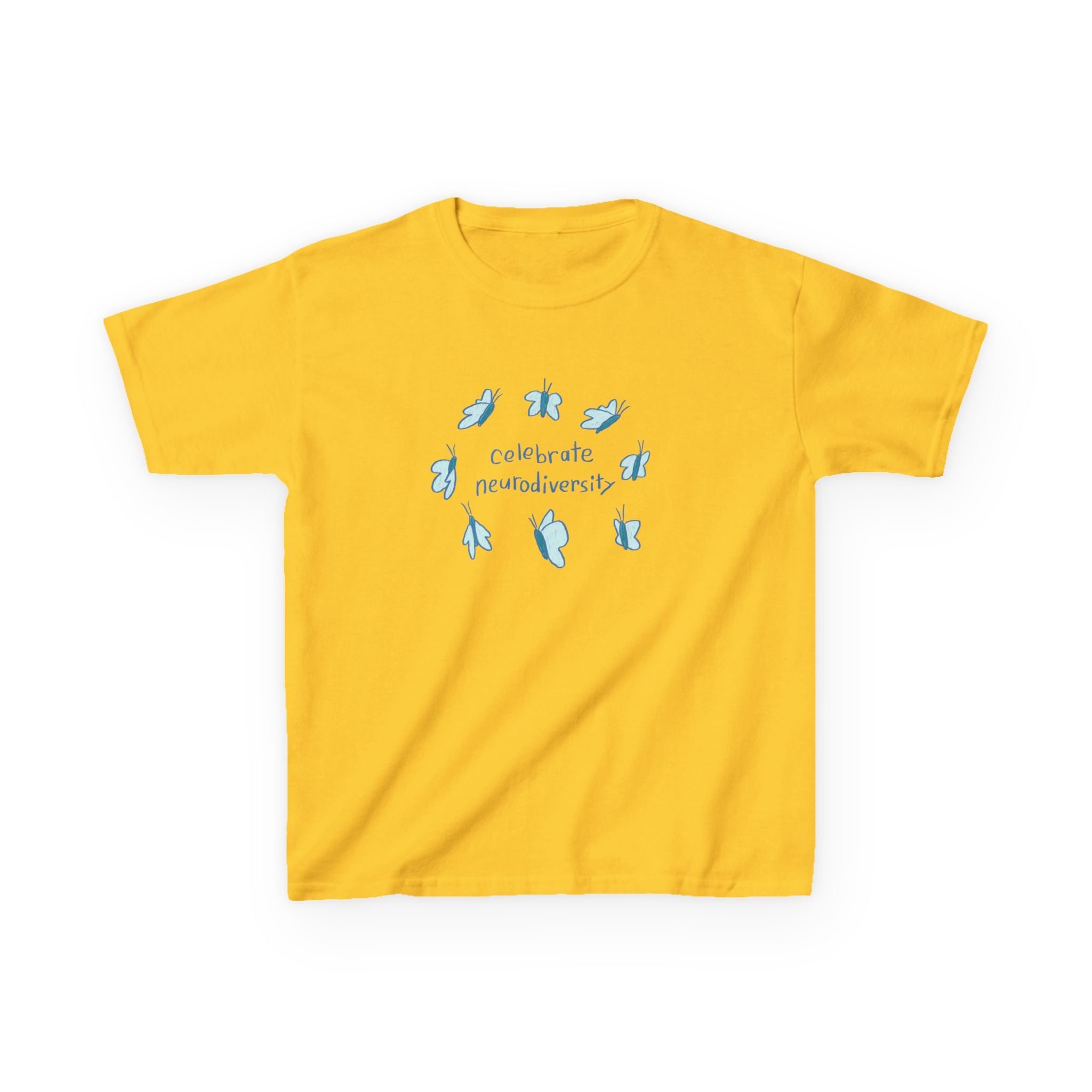 Kids Tee - Neurodiversity Butterflies