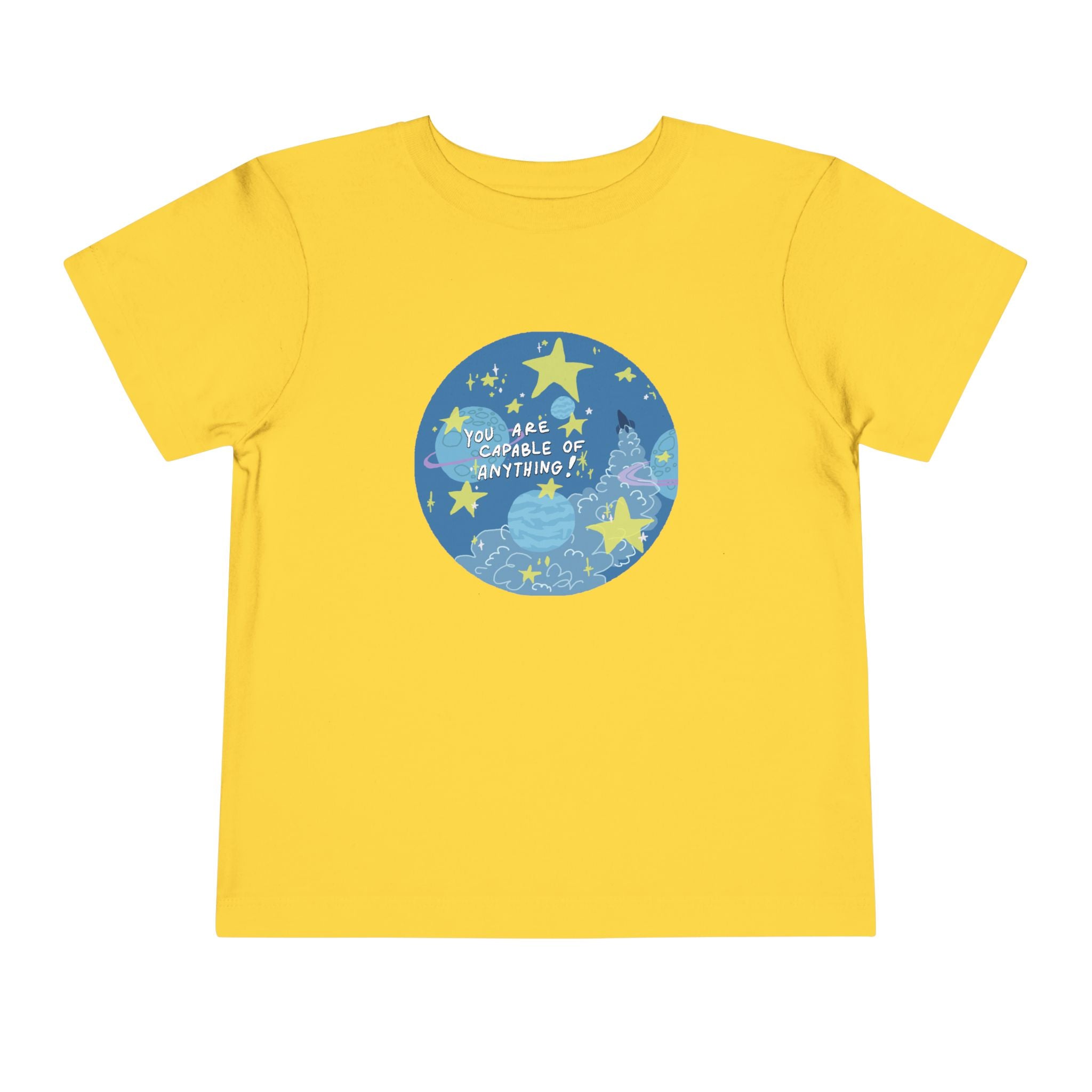 Toddler T-shirt - You Are Capable of Anything - Heavy Cotton™ Shirt