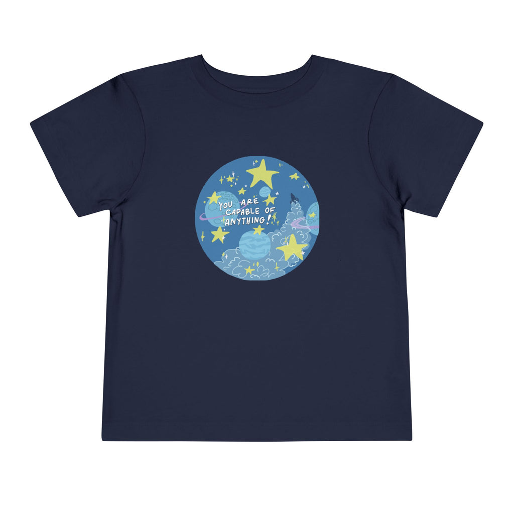 Toddler T-shirt - You Are Capable of Anything - Heavy Cotton™ Shirt