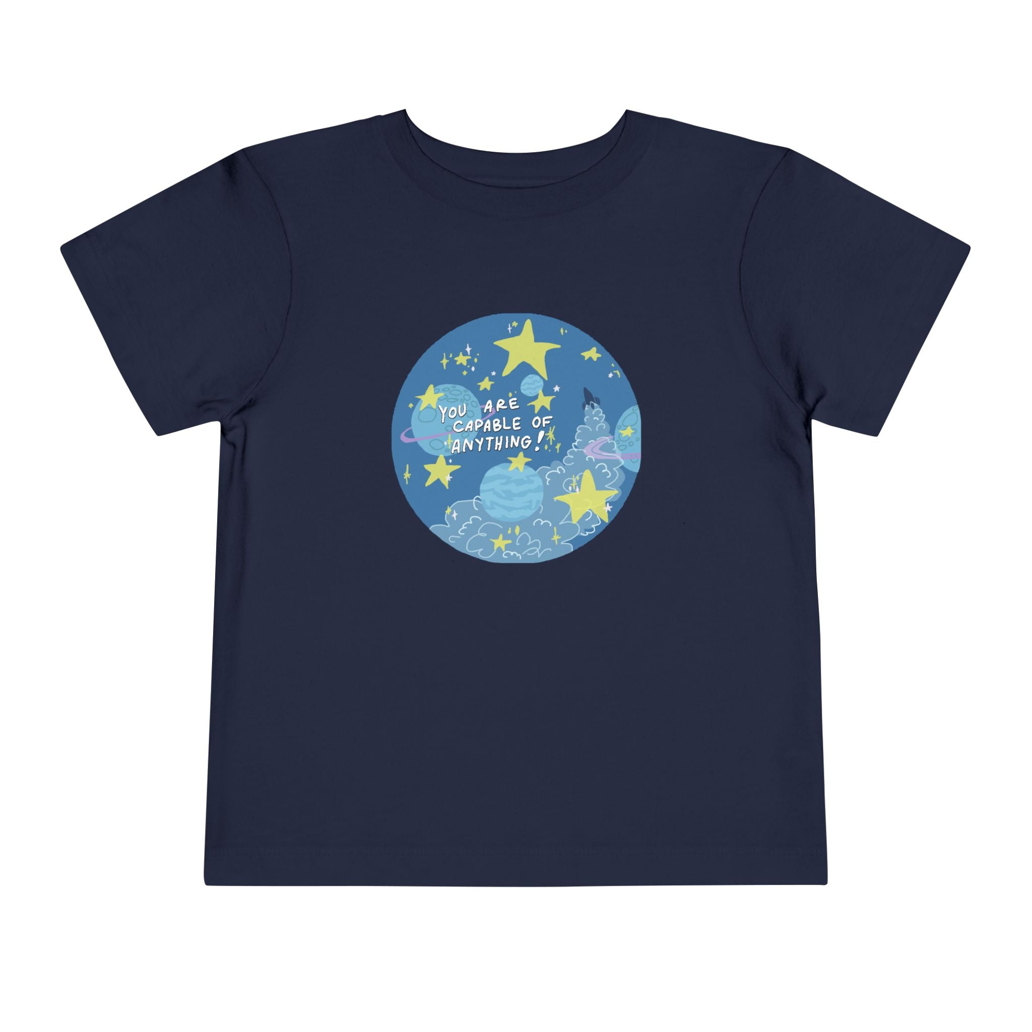 Toddler T-shirt - You Are Capable of Anything - Heavy Cotton™ Shirt