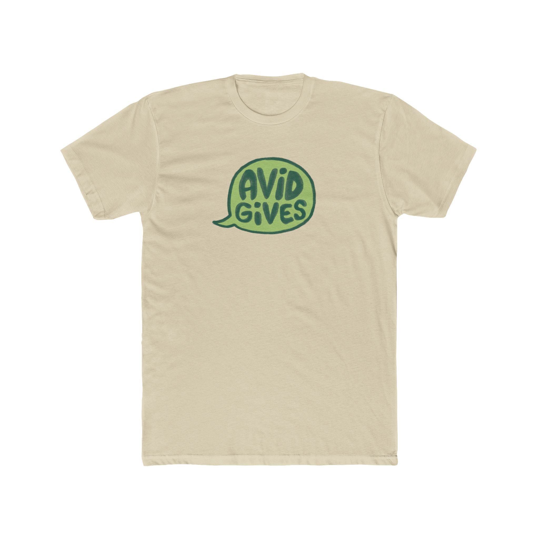 Avid Gives Green Speech Bubble Tee