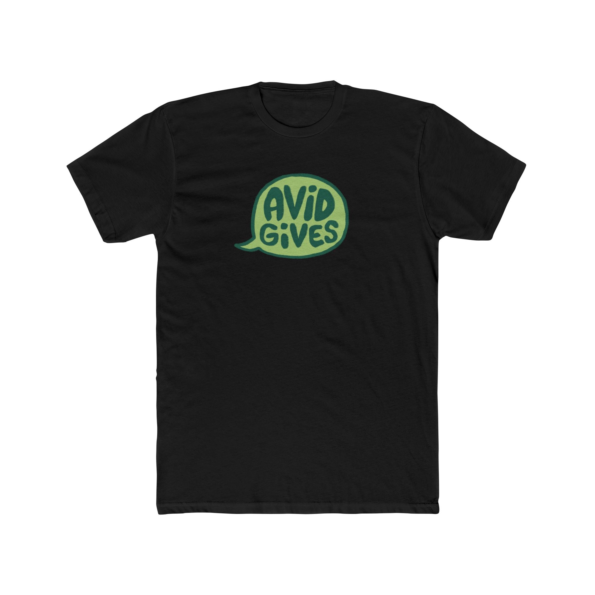 Avid Gives Green Speech Bubble Tee